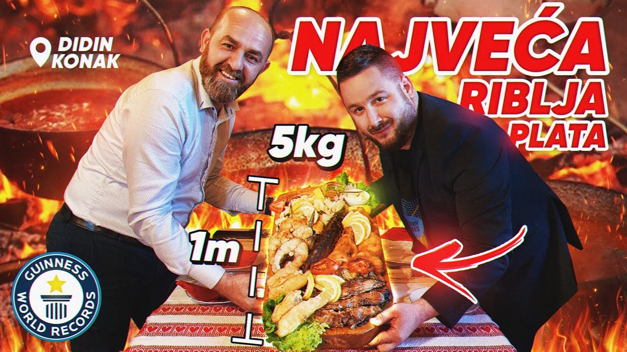 NAJVEĆA RIBLJA PLATA NA BALKANU!? *čobanac, perkelt & ŽABE u pivskom tijestu* | DIDIN KONAK
