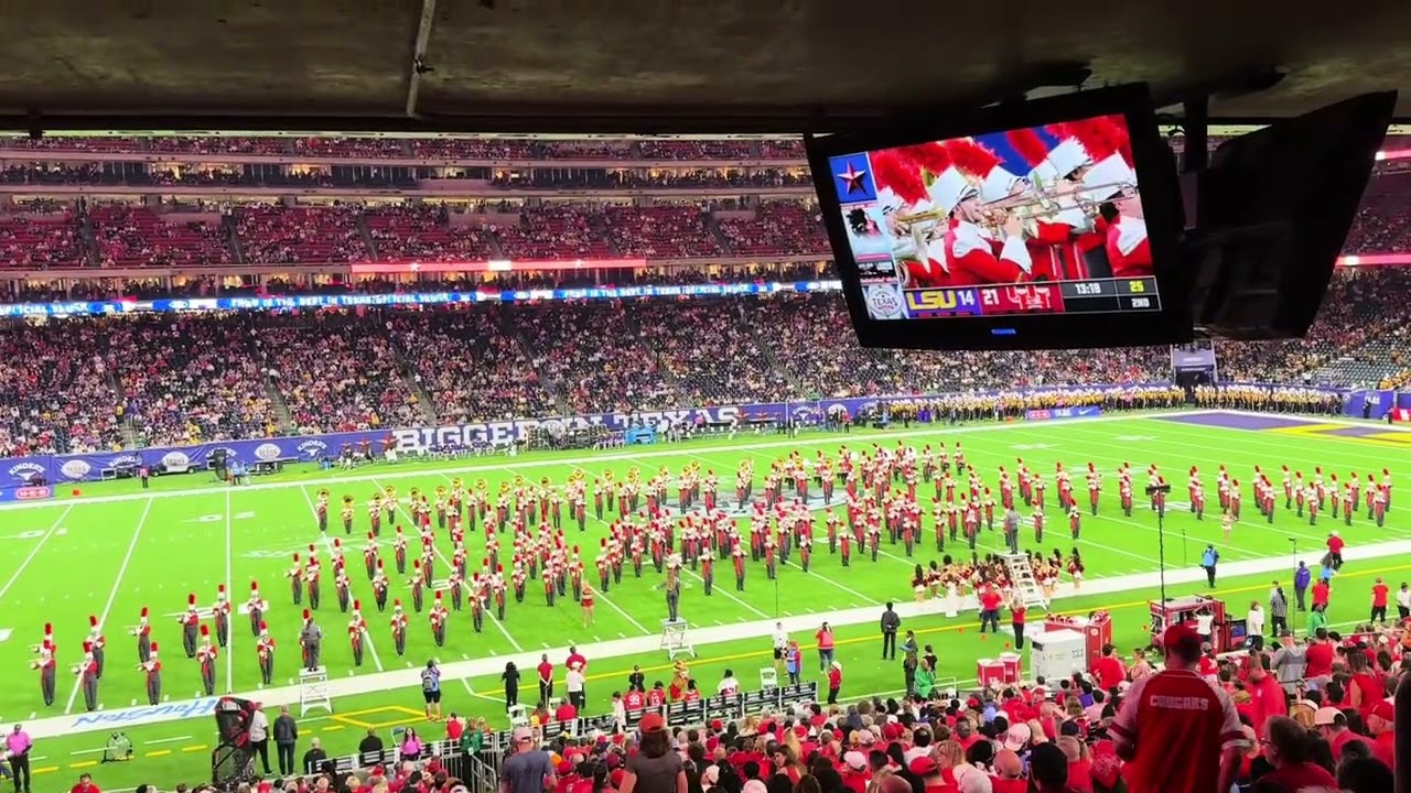 KINDER TEXAS BOWL - 2025 Halftime University of Houston SOH Band
