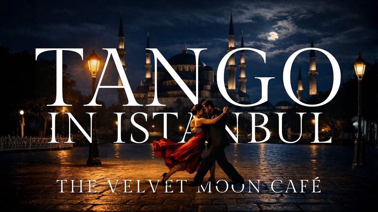 Midnight Tango in Istanbul | Deep & Slow Ambient | The Velvet Moon Café