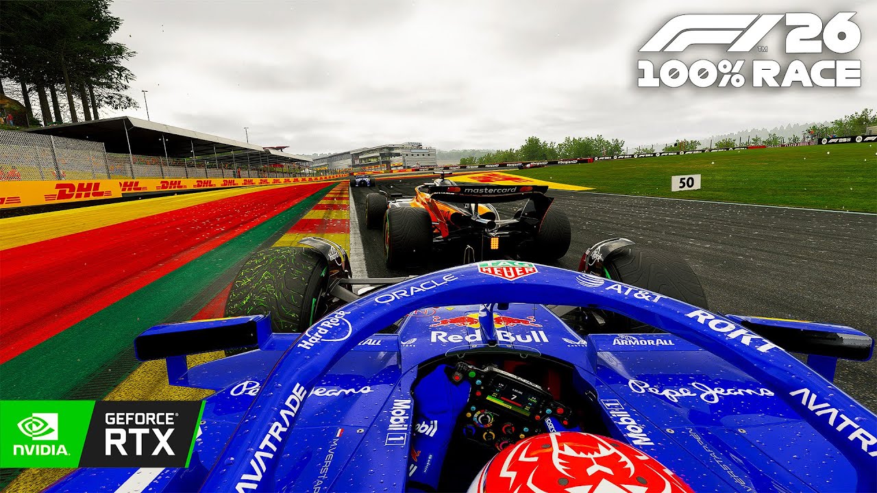 F1 26 Path Tracing 4K - Max Verstappen’s Red Bull RB22 | Bahrain GP 100% Race Gameplay