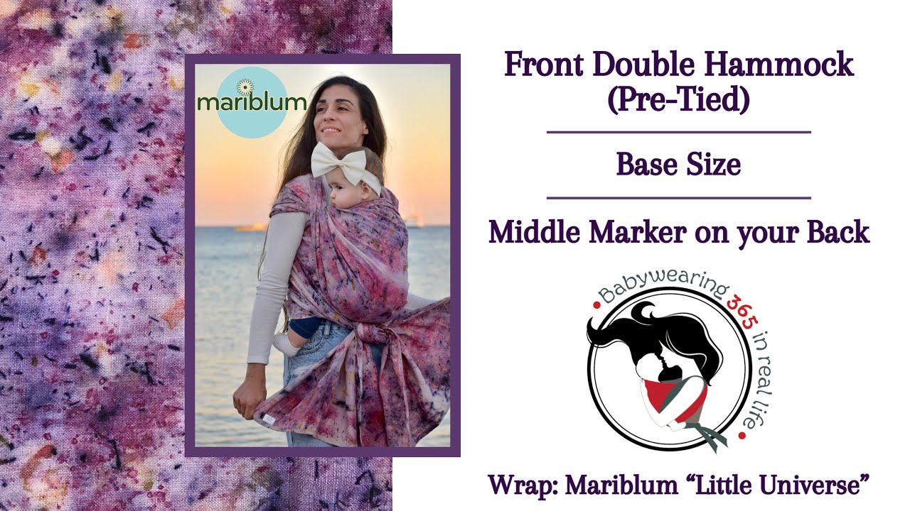 Front Double Hammock (Pre-Tied Version)