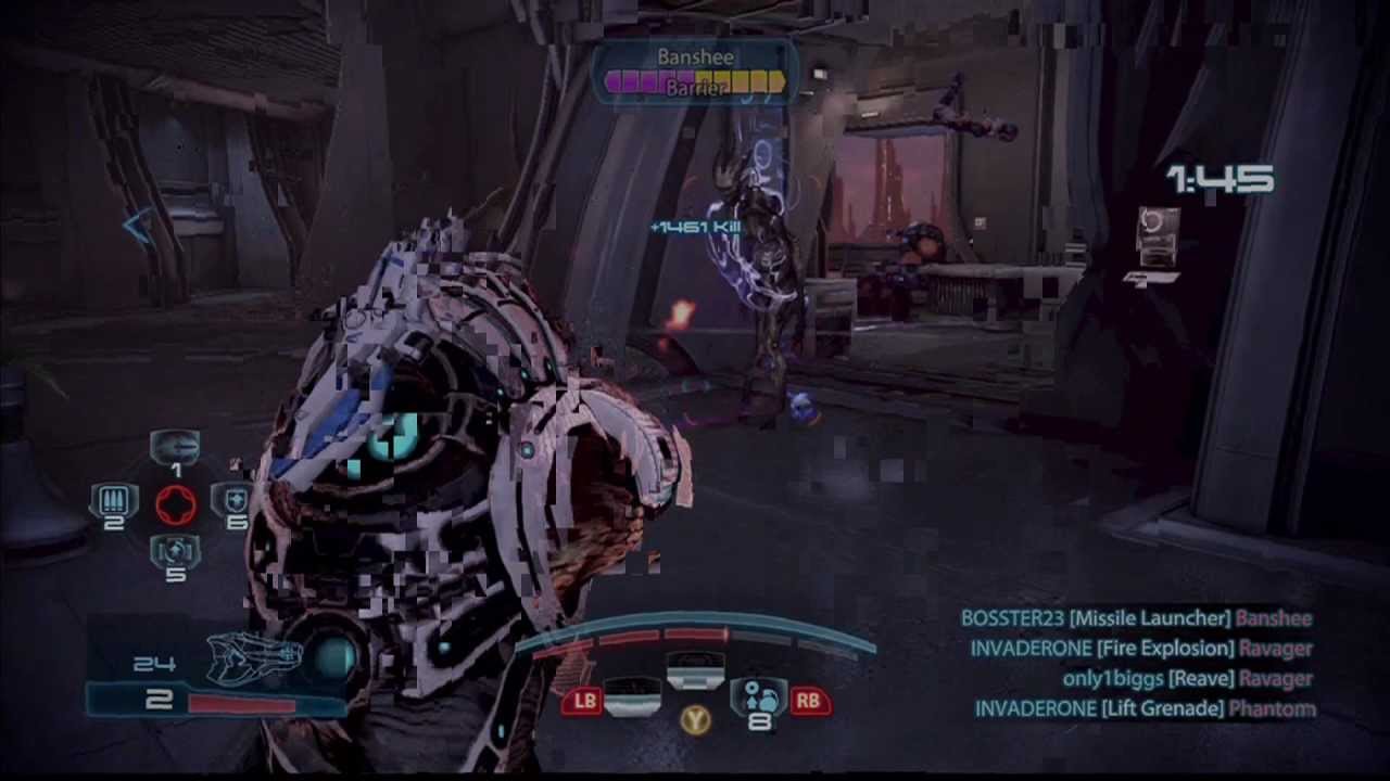 Best Krogan Sentinel Build Ever! Platinum Gameplay (Mass Effect 3)