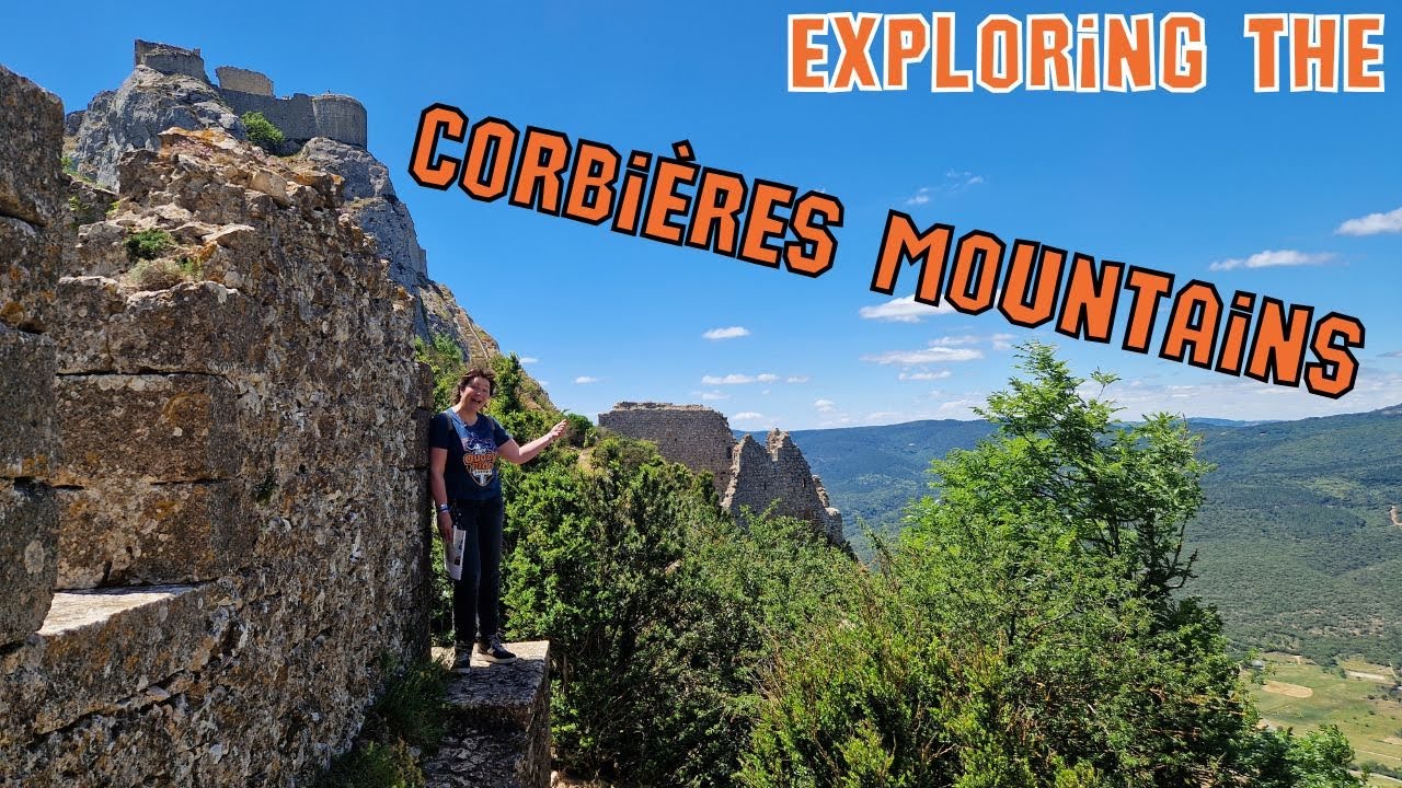 Epic Ride through the Corbière Mountains | From Carcassonne to the Cathar Castle of Peyrepertuse