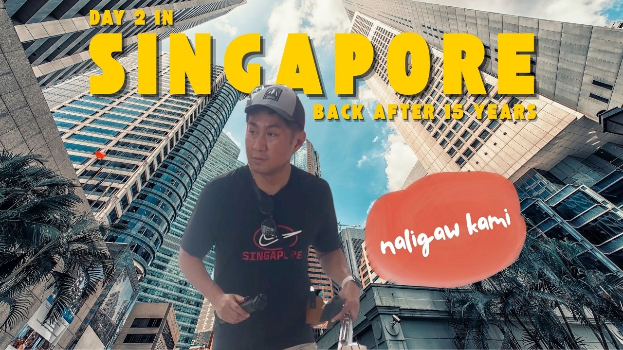 Singapore  Vlog: Orchard Road, Wham Poa Makan Place, China Town Complex