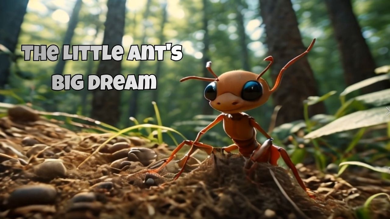 The Little Ant’s Big Dream | Inspiring Kids Story About Hard Work & Belief |  Moral Story