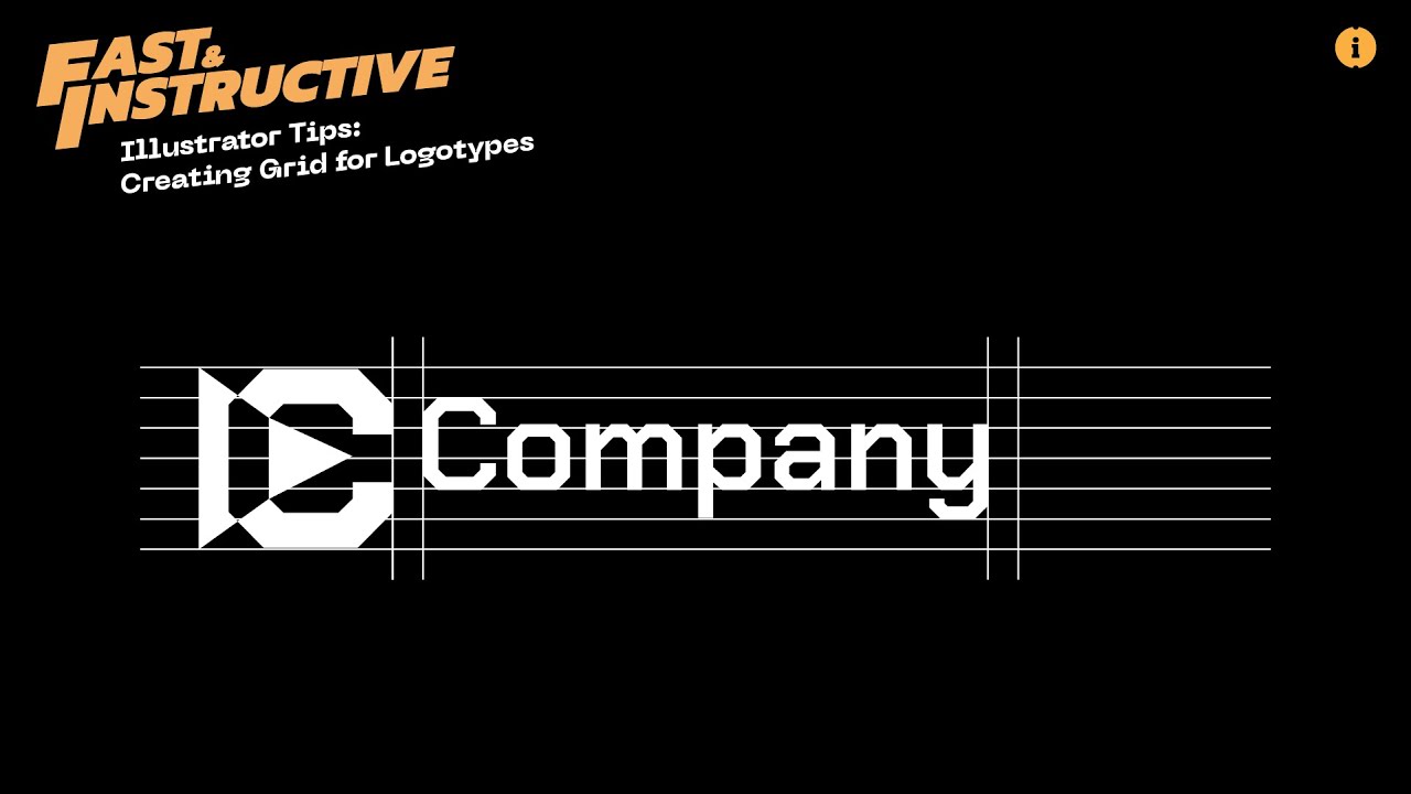#IllustratorTips: Creating Grid for Logotypes #FastandInstructive
