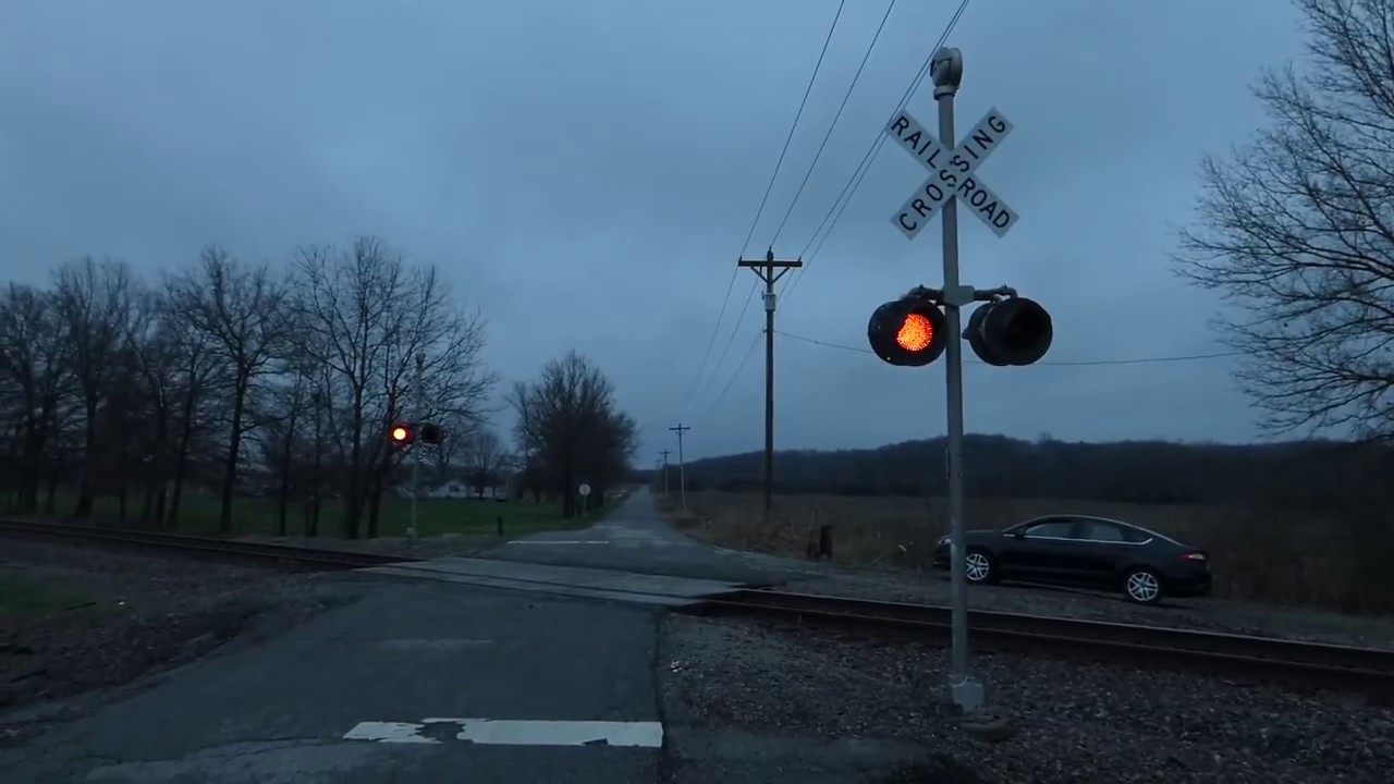 N Ferguson Spring Rd RR Crossing Independence, Missouri. EX-SP leader, Dying WCH and 2 Malfunctions!
