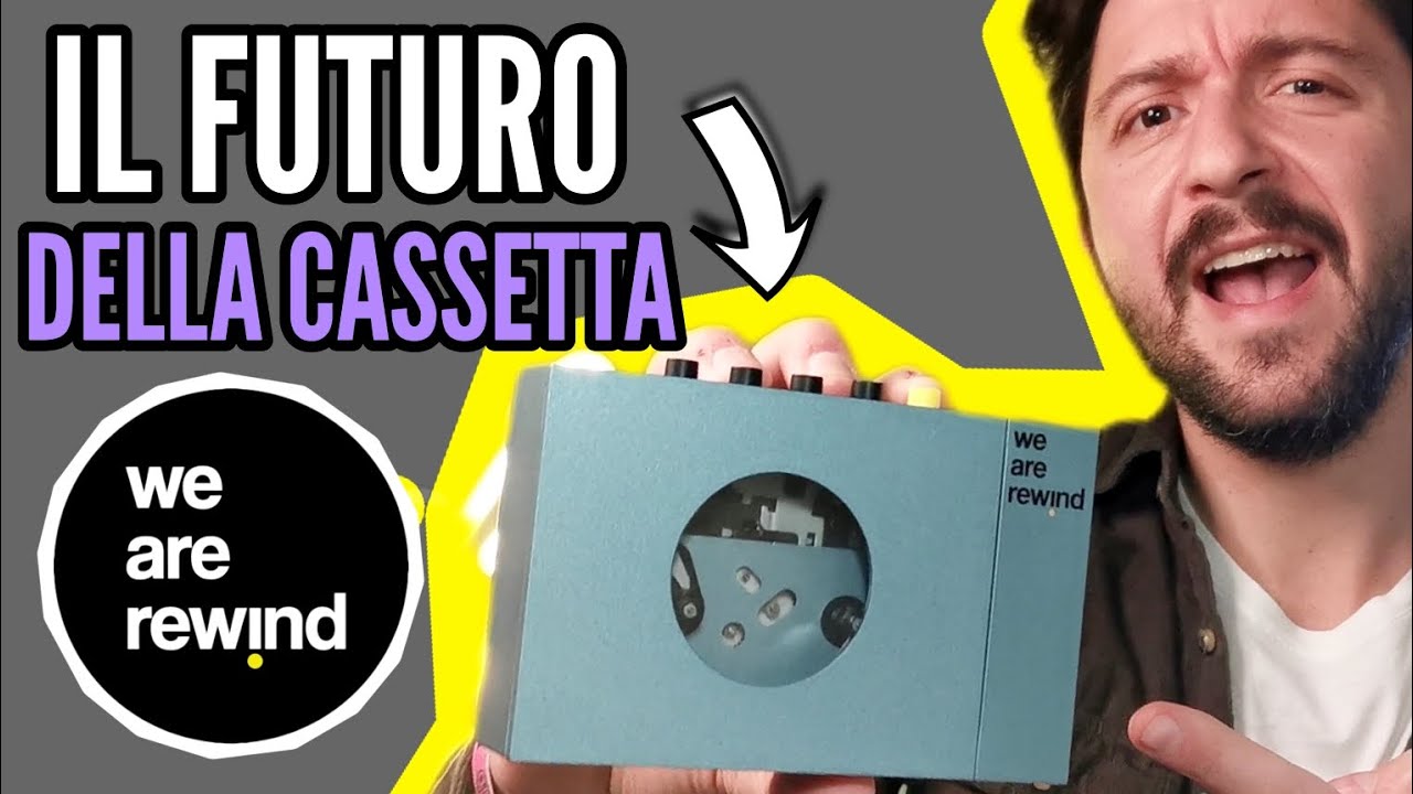 IL WALKMAN DEL FUTURO - WE ARE REWIND Cassette Player (Unboxing e test)