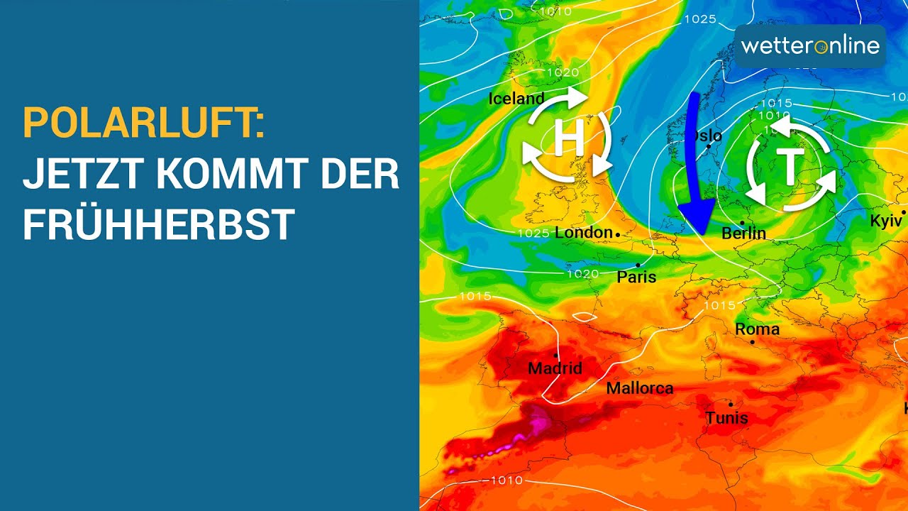 Jetzt kommt der Fr&uuml;hherbst: Polarluft im Anmarsch