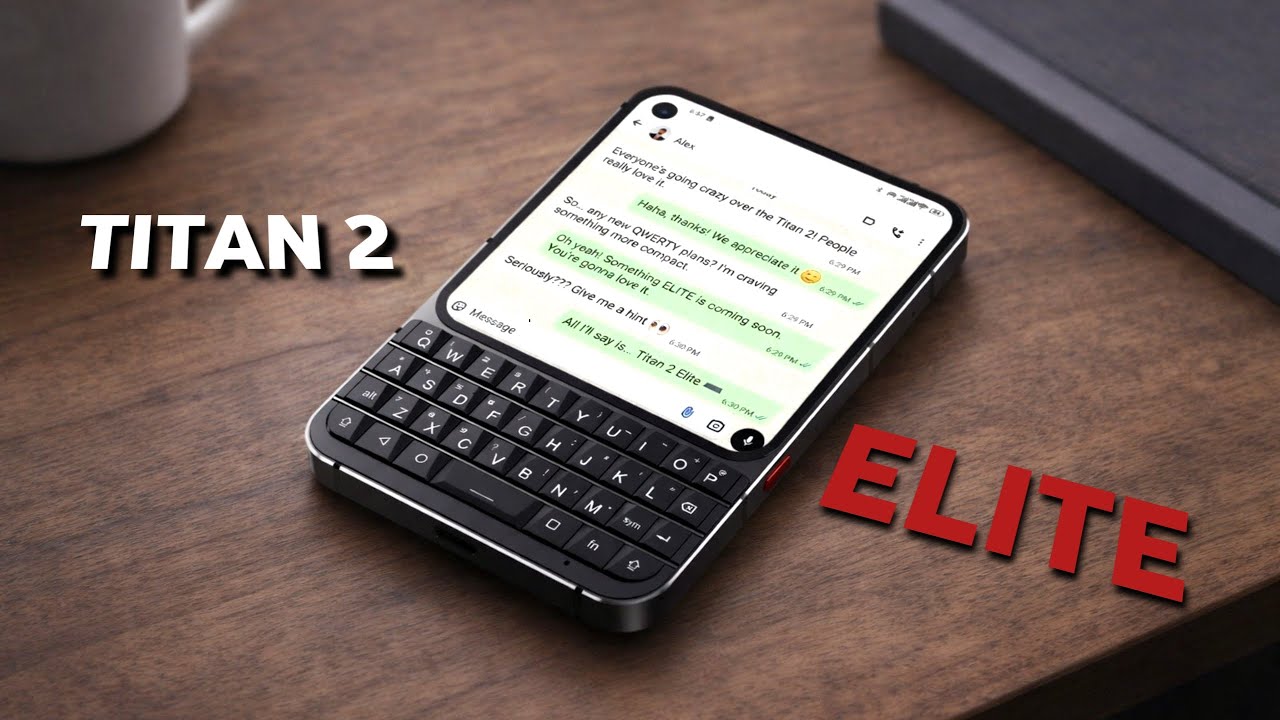 Unihertz Titan 2 Elite - The QWERTY Keyboard Smartphone is Back