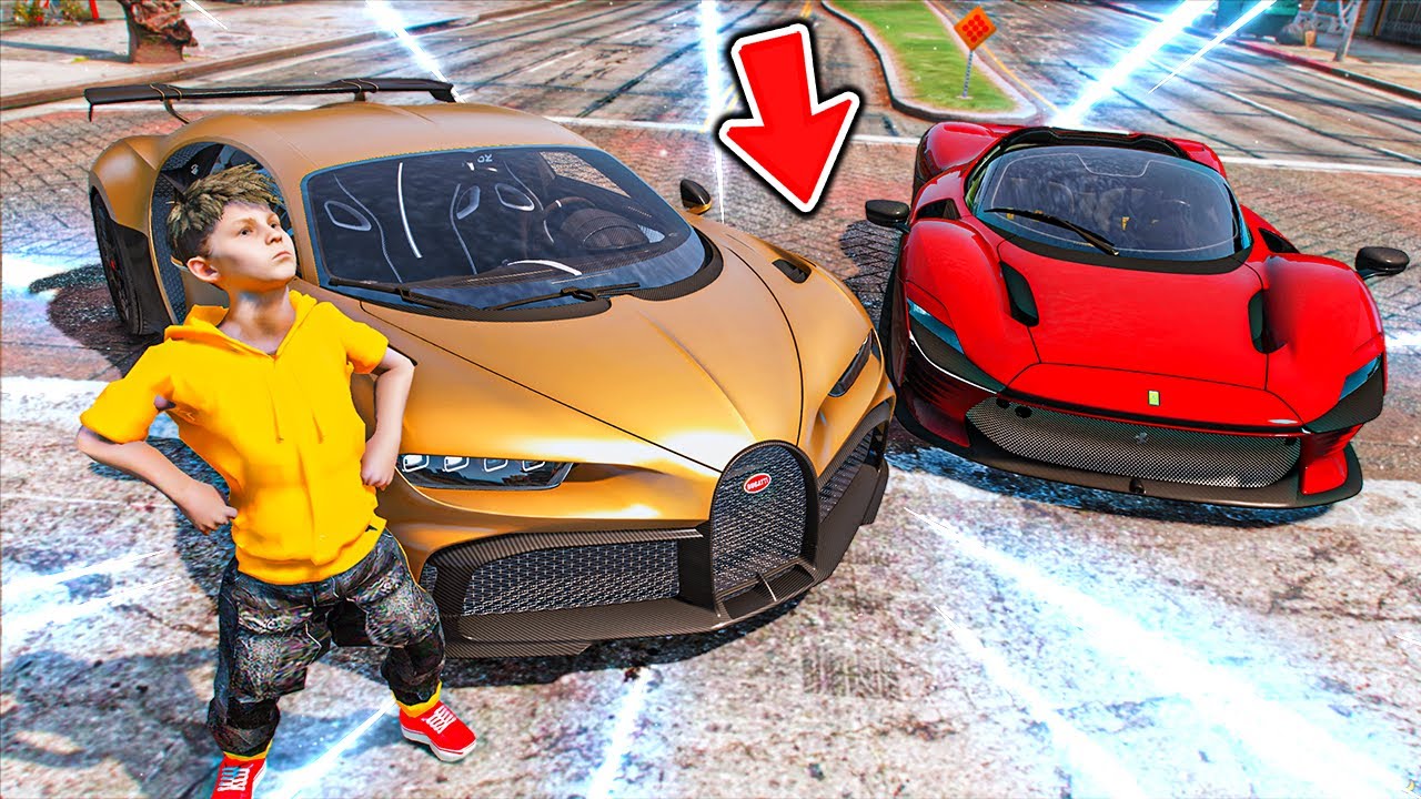 GTA V #53 ( الولد المشاغب ) انقهر واشترا بوقاتي من ذهب الخالص