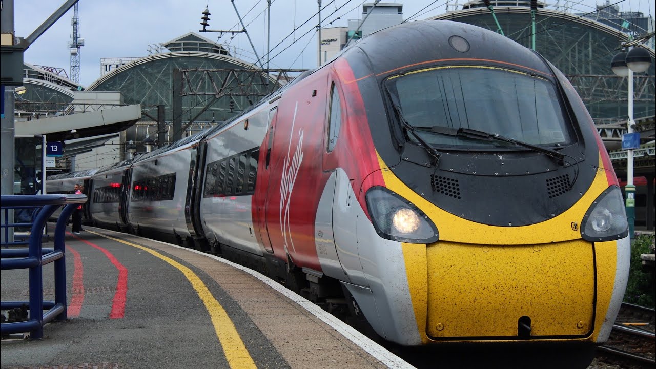 A NAKED VIRGIN! London Euston to Glasgow Central, in first class
