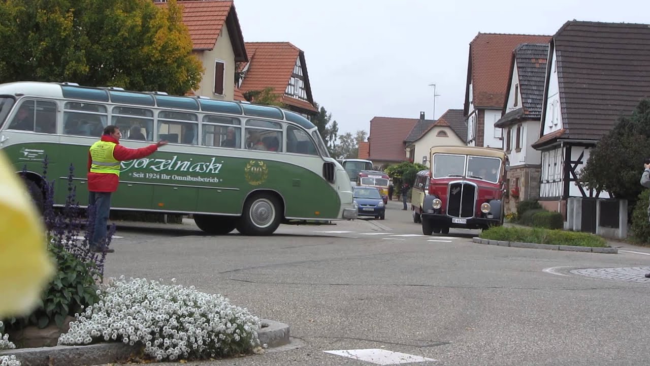 Autocars anciens à Seebach (première partie)