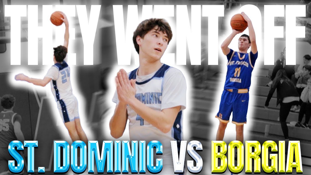 CLEANEST OFFENSE IN STL | St. Dominic vs. Borgia FULL HIGHLIGHTS