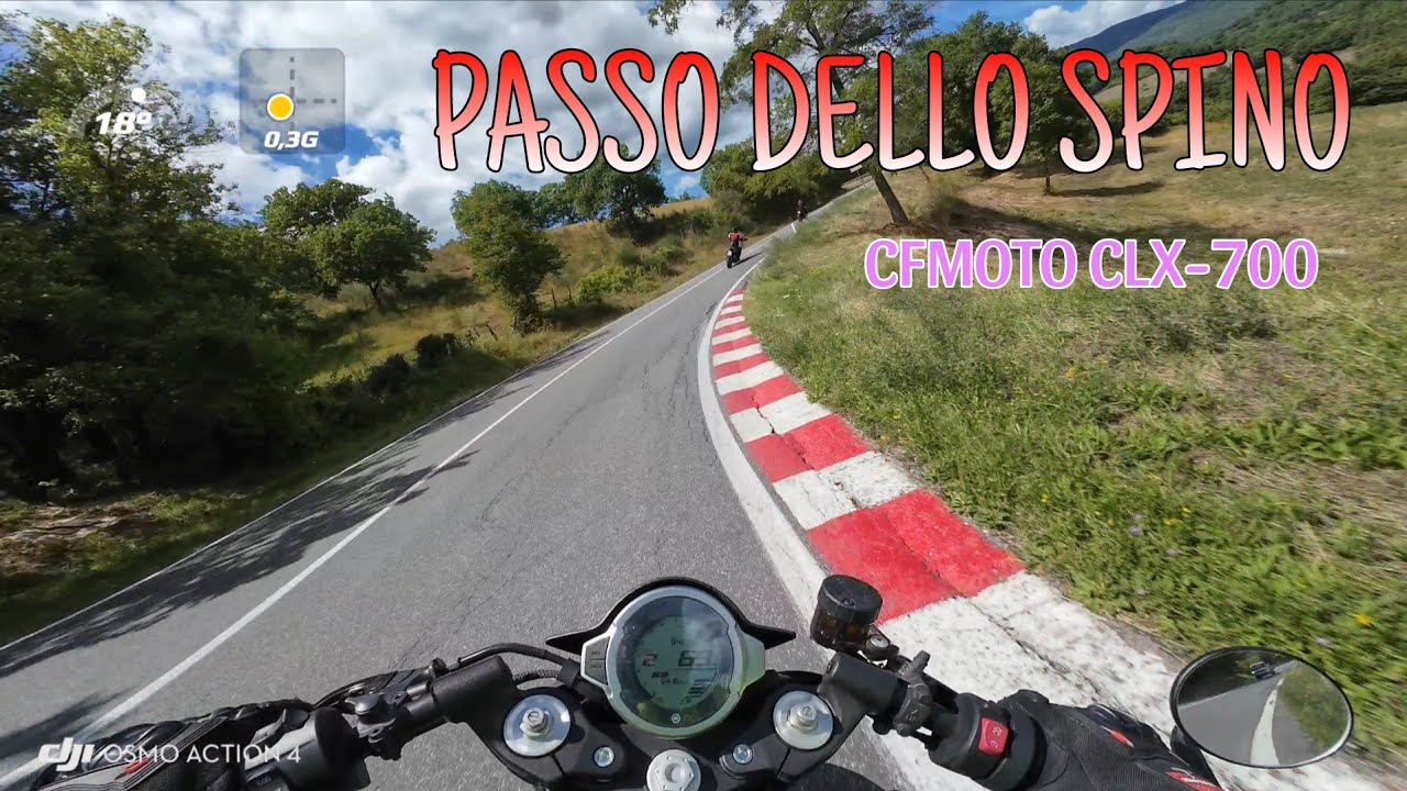 Passo dello Spino | CFMOTO 700-CLX Sport | Pov Dji Action 4
