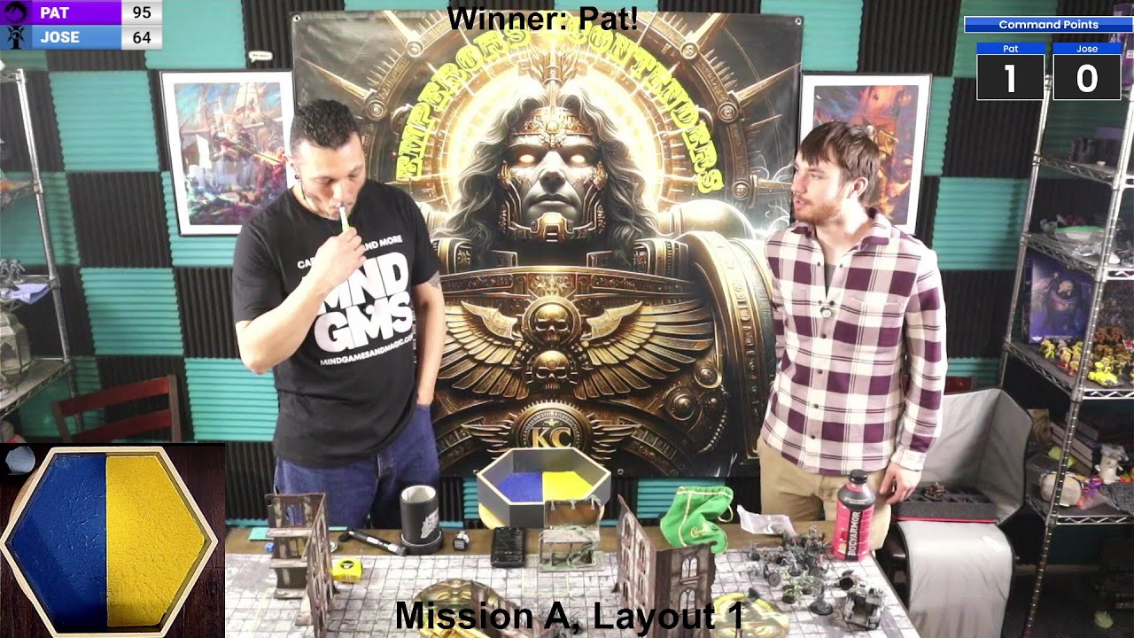 Warhammer 40K Adeptus Custodes Vs. Genestealer cult Battle Report!