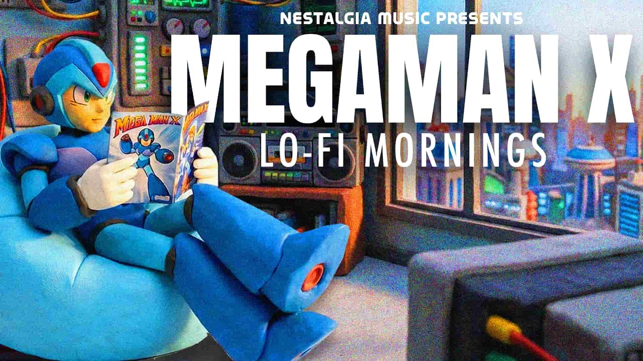 Mega Man X Lo-Fi 🎧 Chill Beats to Study & Relax | Lo-Fi Mornings  ☕️✨