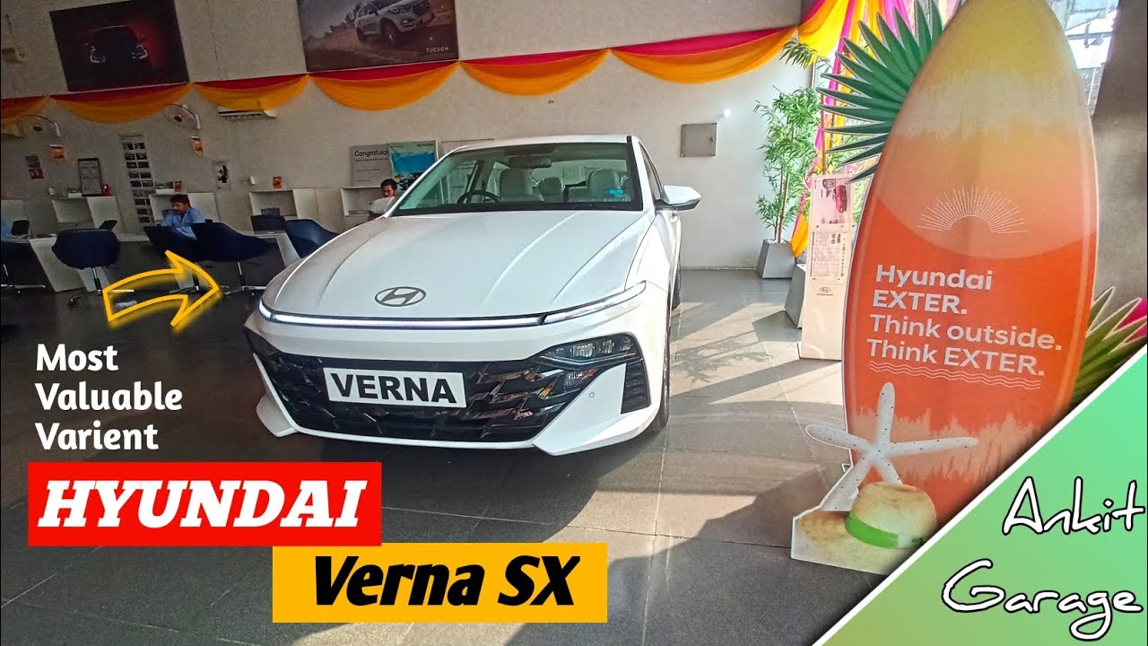 Best Varient 2023 - Hyundai Verna SX 1.5 petrol Manual Review | Ankit Garage