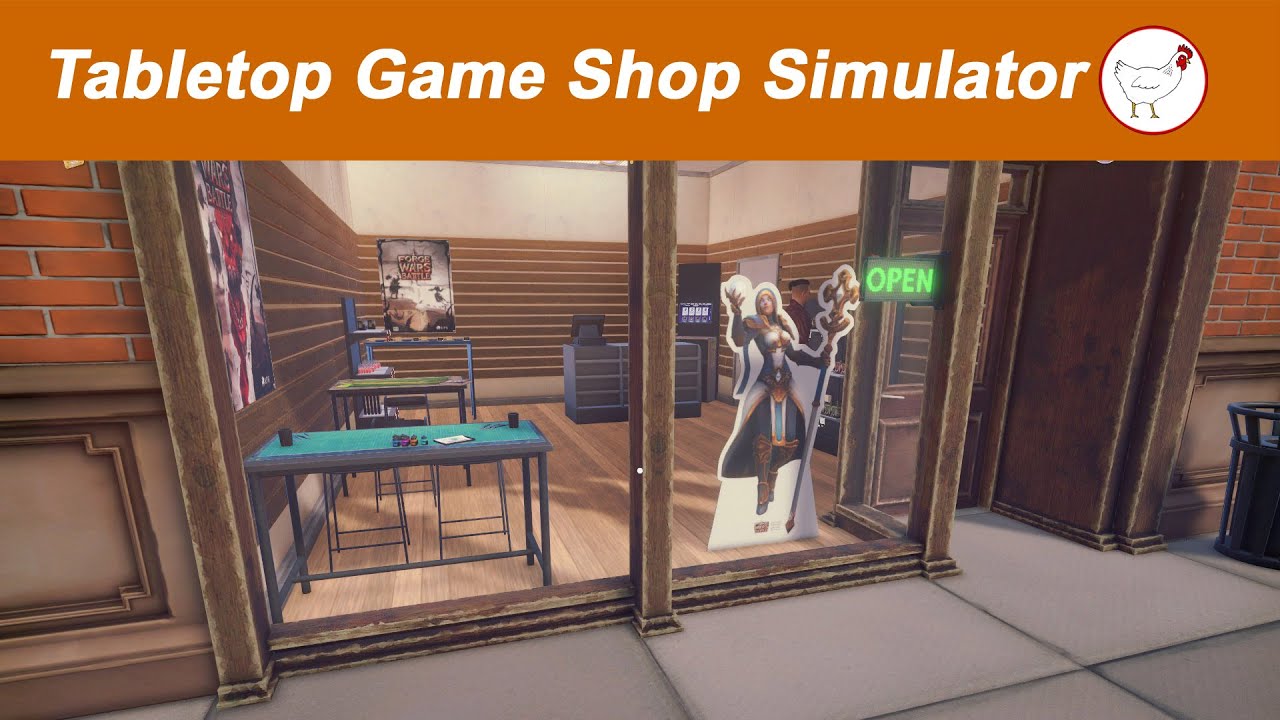 Quick Look at Tabletop Game Shop Simulator Demo