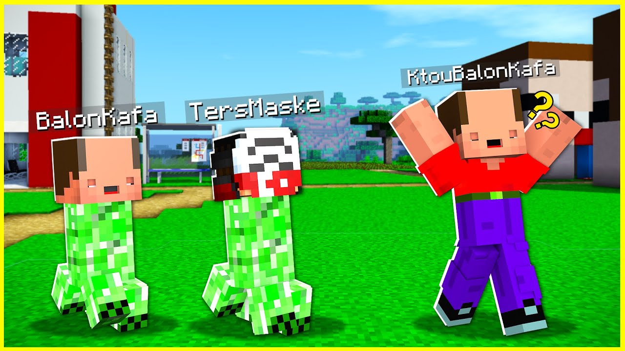 KÖTÜ BALON KAFA İKİZİ CREEPER İLE TROLLEDİM !! - BalonCraft #397 - Minecraft