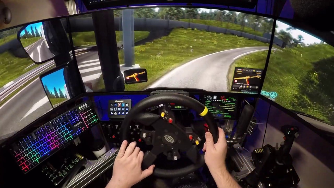 Euro truck simulator 2  MP online, and my almar shifter has returned
