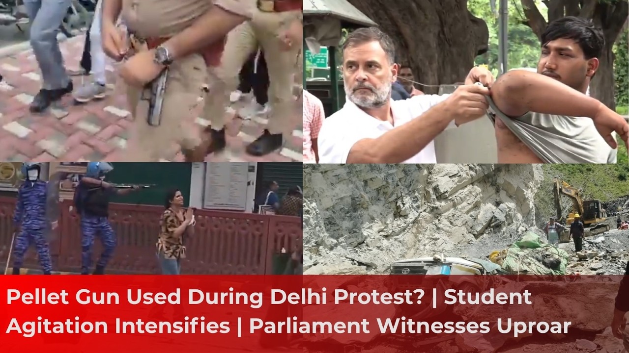 Pellet Gun Used During Delhi Protest? | Student Agitation Intensifies | Parliament Witnesses Uproar