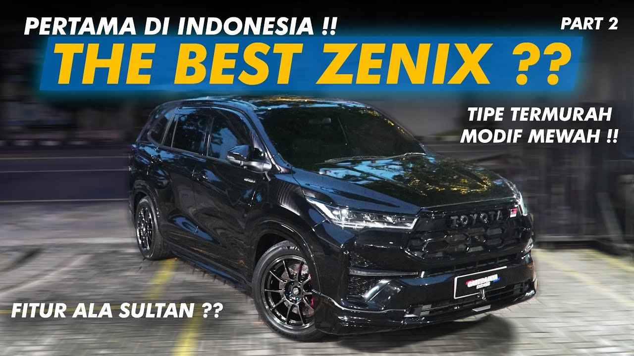 SELESAI SEMPURNA !! MODIF MENTOK INNOVA ZENIX G