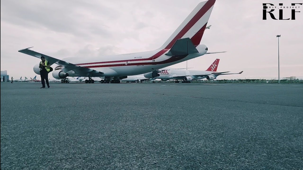 AEROSTAN NEW AIRCRAFT FIRST FLIGHT 747-200 CGK-FRU EX-47004