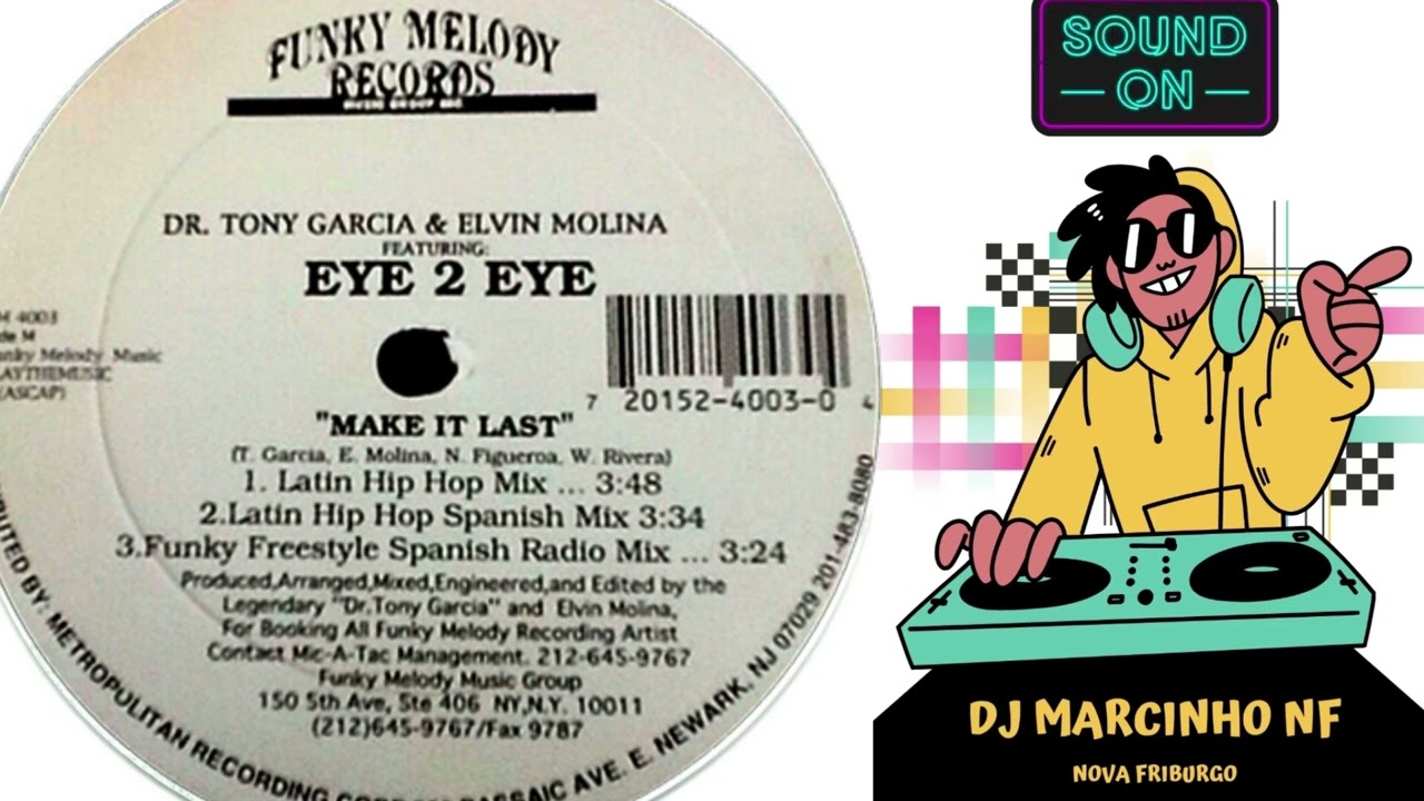 Tony Garcia-& Elvin Molina featuring Eye 2 Eye-Make It Last (12'' Single) (24-Bit Vinyl Remastering)