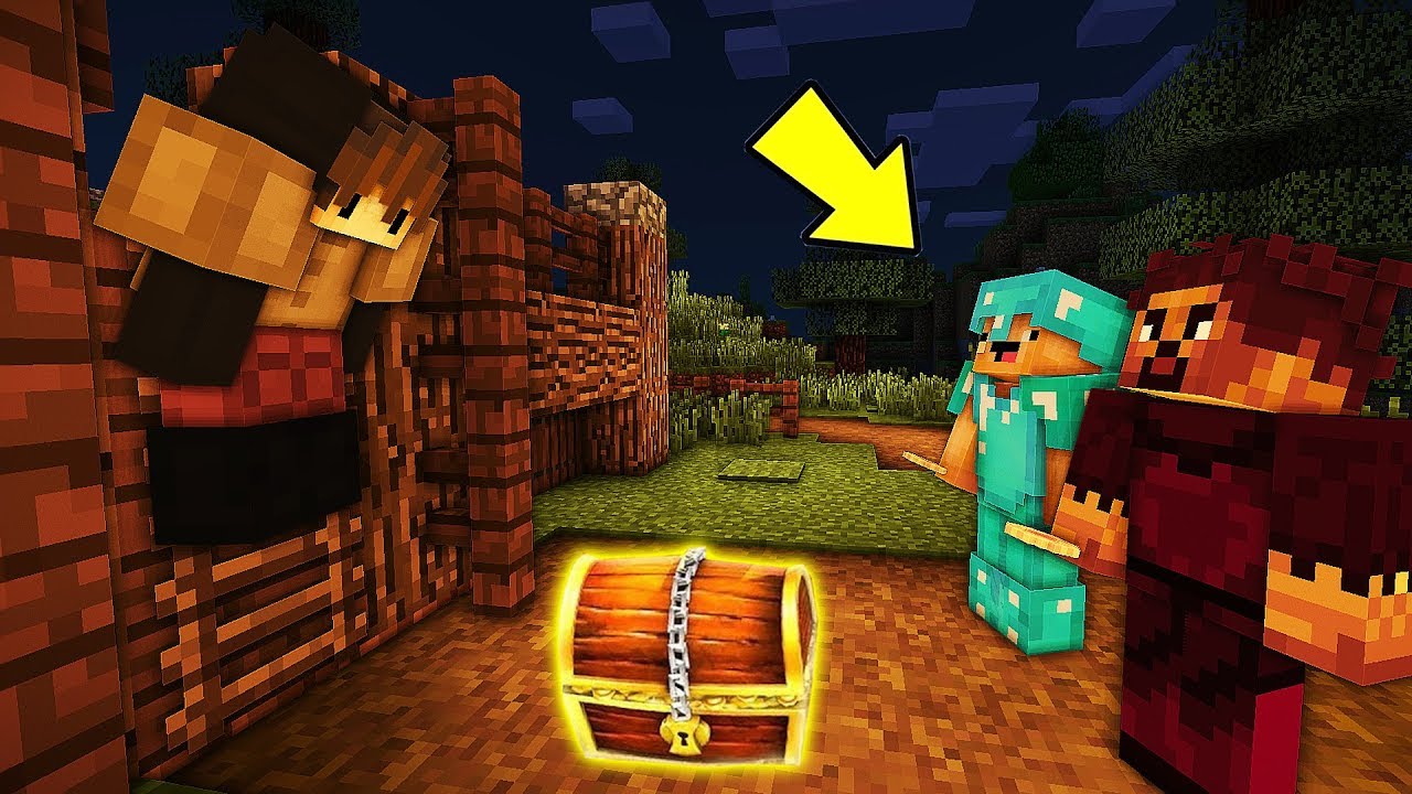 FAKİR GİZLİ HAZİNE SANDIĞI BULDU !! 😱 - Minecraft