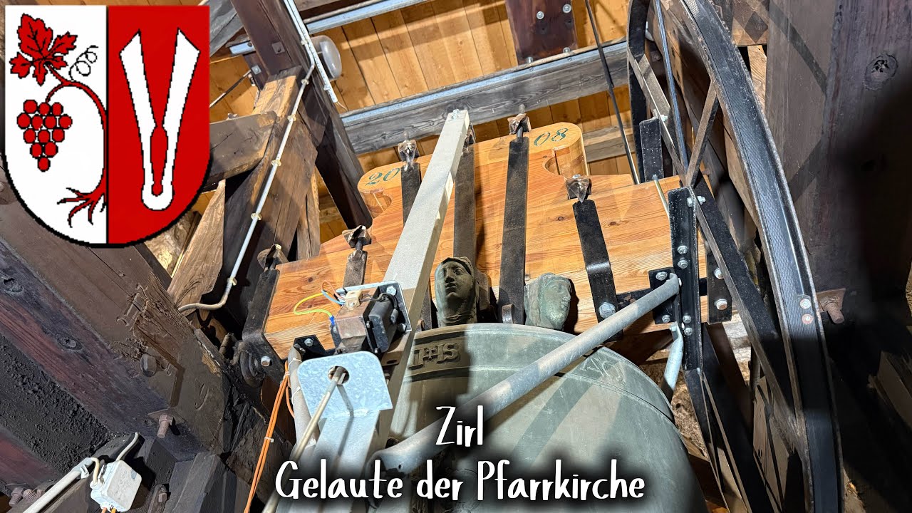 Zirl (A-Tirol) Gel&auml;ute der Pfarrkirche zum heiligen Kreuz