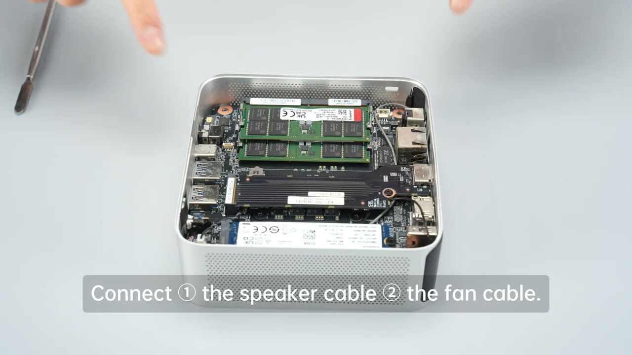 [Easy Expandable] MINISFORUM M1 Pro Install DDR5 & SSD & OcuLink Adapter Board