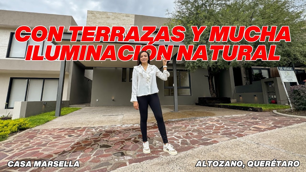 ¡Con excelentes vistas a areas verdes y excelente iluminación natural! CASA MARSELLA  | Altozano