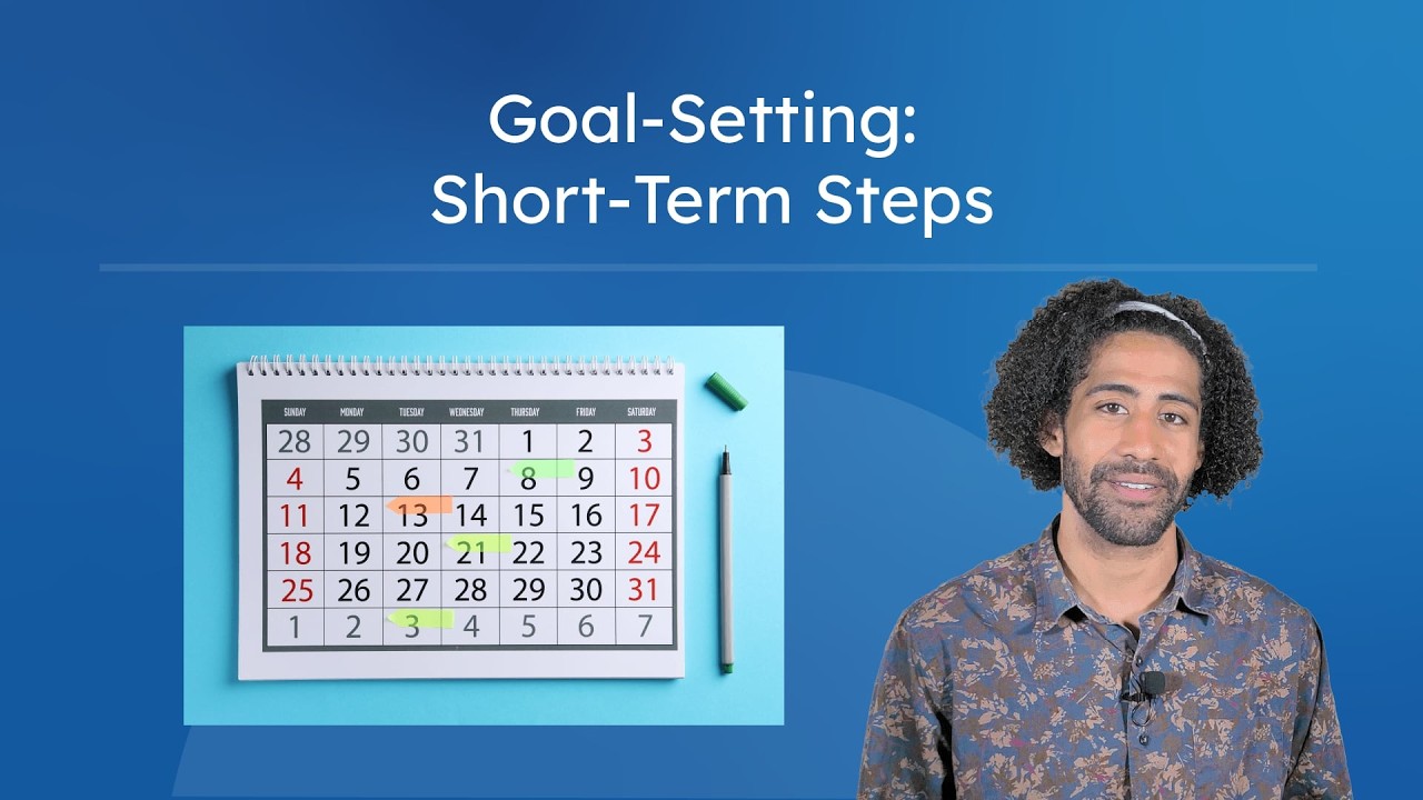 Goal-Setting: Short-Term Steps - Break Down Goals and Track Progress
