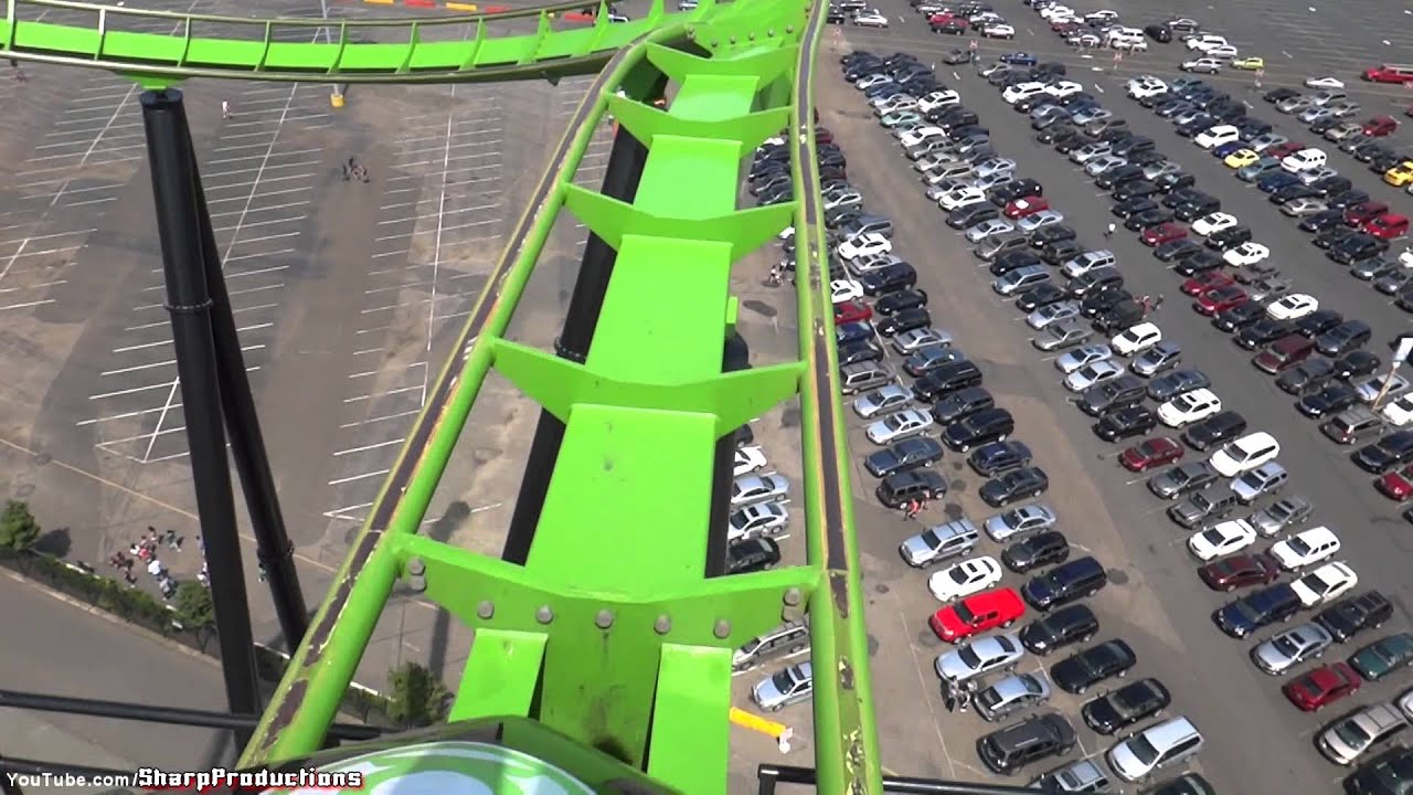 Green Lantern (On-Ride) Six Flags Great Adventure
