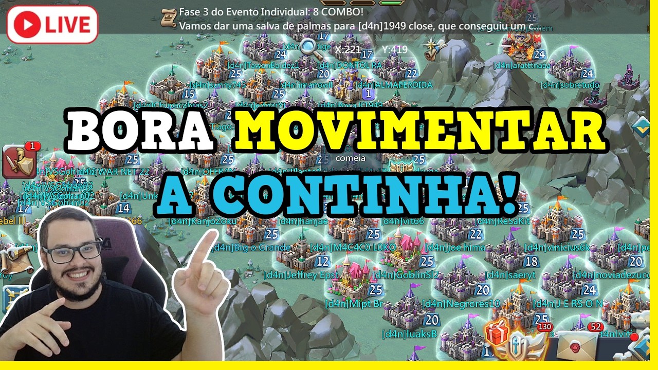 🔴LORDS DO ZERO - SEM PATROCÍNIO DA IGG! #143 Lords Mobile