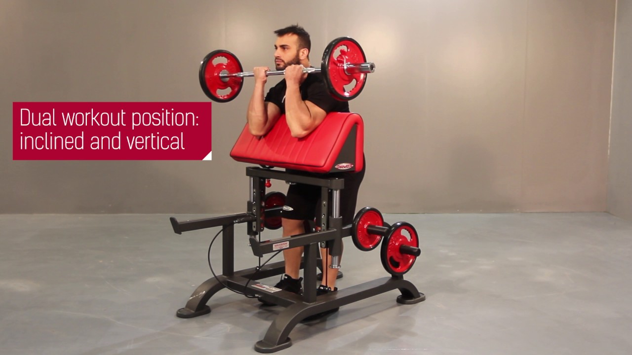 1HP213 - Adjustable standing curl bench