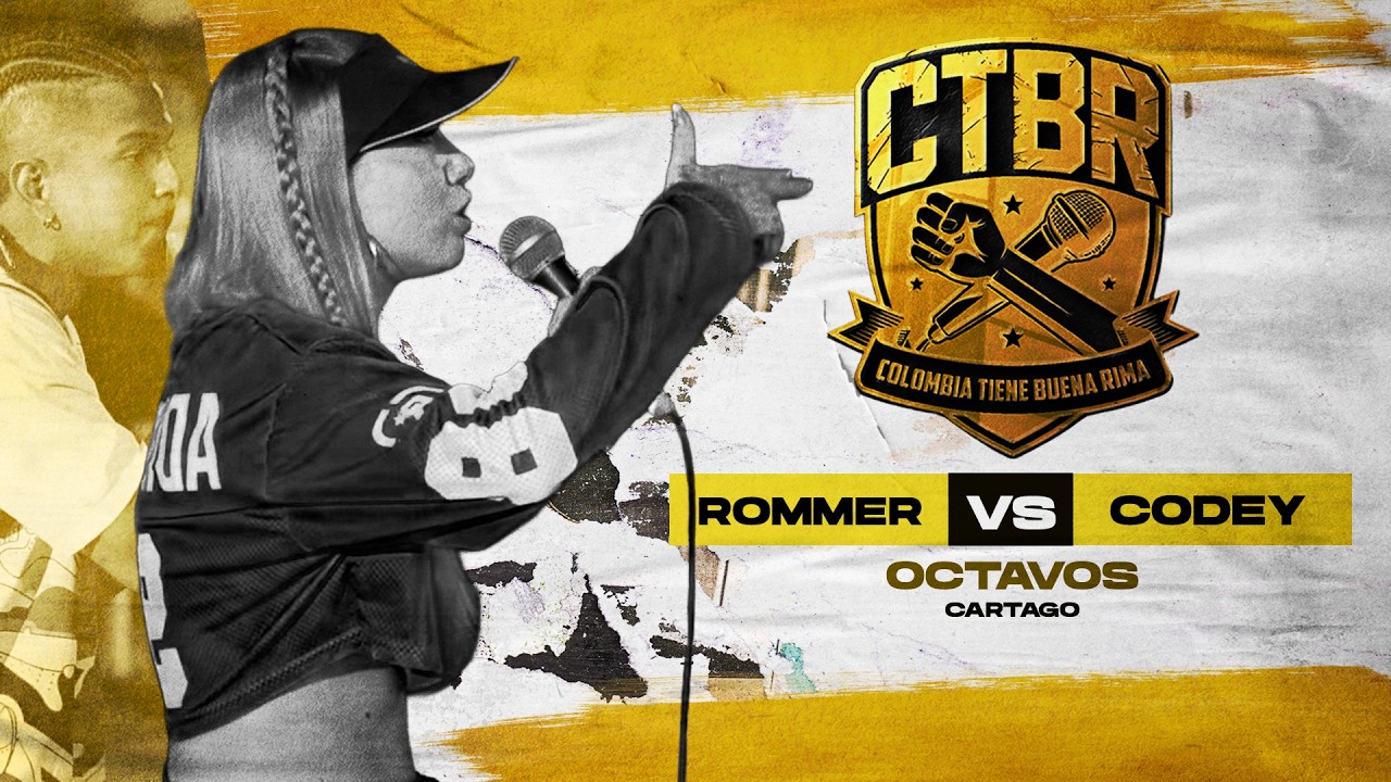 Rommer vs Codey - Octavos | Colombia Tiene Buena Rima #CTBR_Movimiento