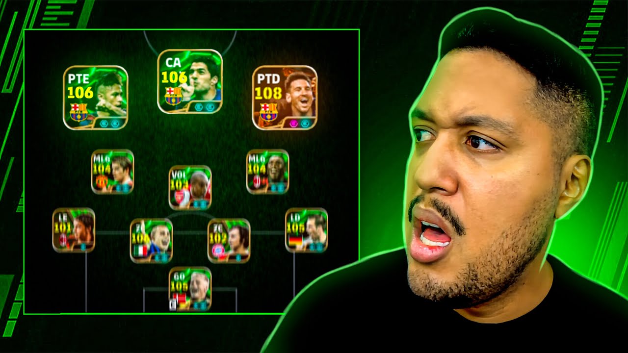 Joguei contra com um dos MELHORES ATAQUES do jogo! - EFOOTBALL 2025 MOBILE