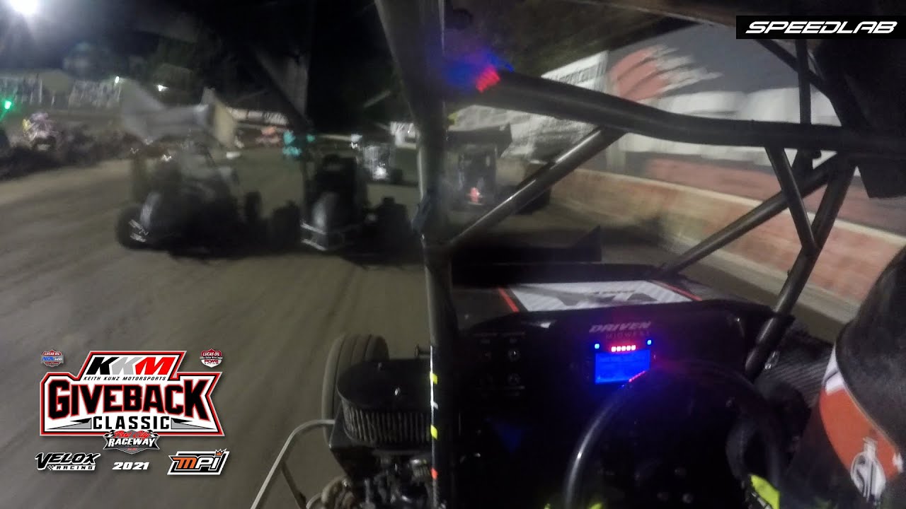 ONBOARD: Jett Barnes Restricted Feature Win at the KKM Giveback Classic at Port City | 10.23.21