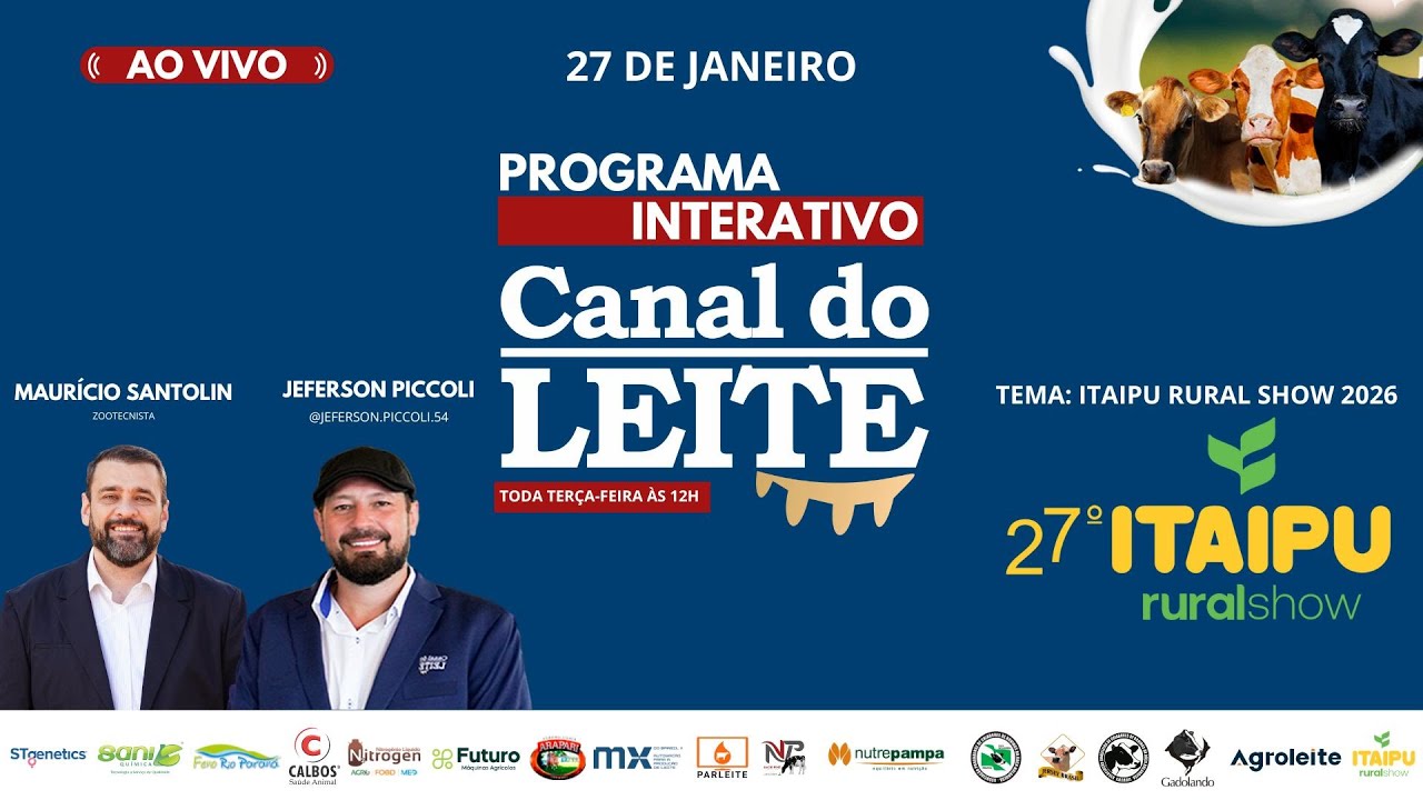 Canal do Leite Interativo - 27/01/2026