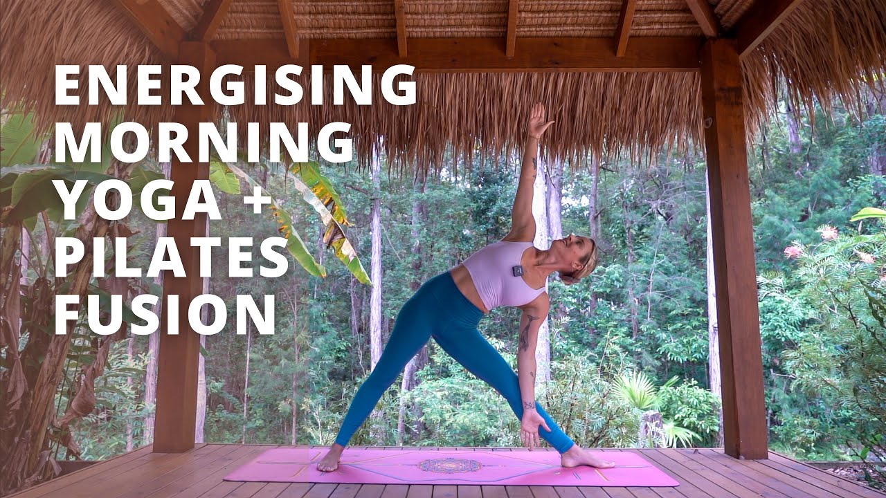24-minute MORNING YOGA/PILATES FUSION | Energising stretch & strength.. Ashley Freeman
