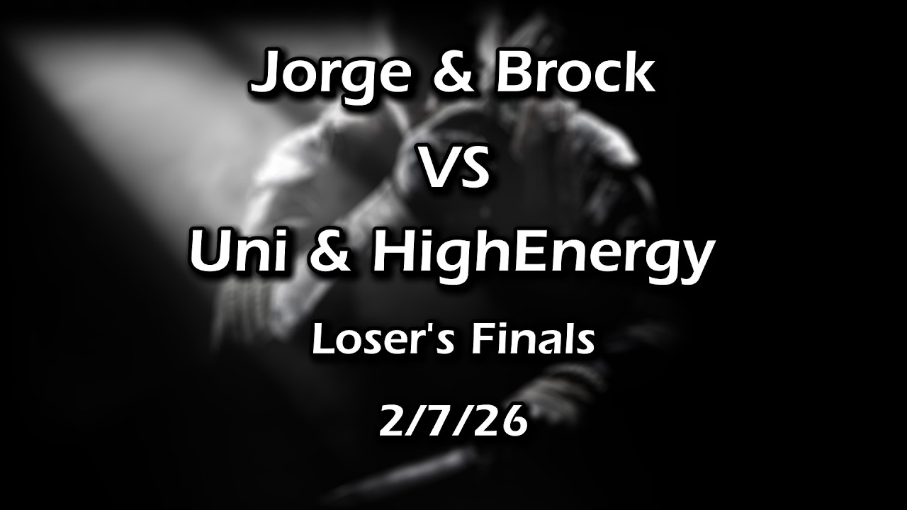 Bo2 - Jorge/Brock vs. Uni/HighEnergy - Loser's Finals