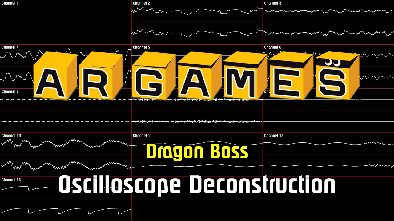 AR Games (3DS) - Dragon Boss [Oscilloscope Deconstruction]
