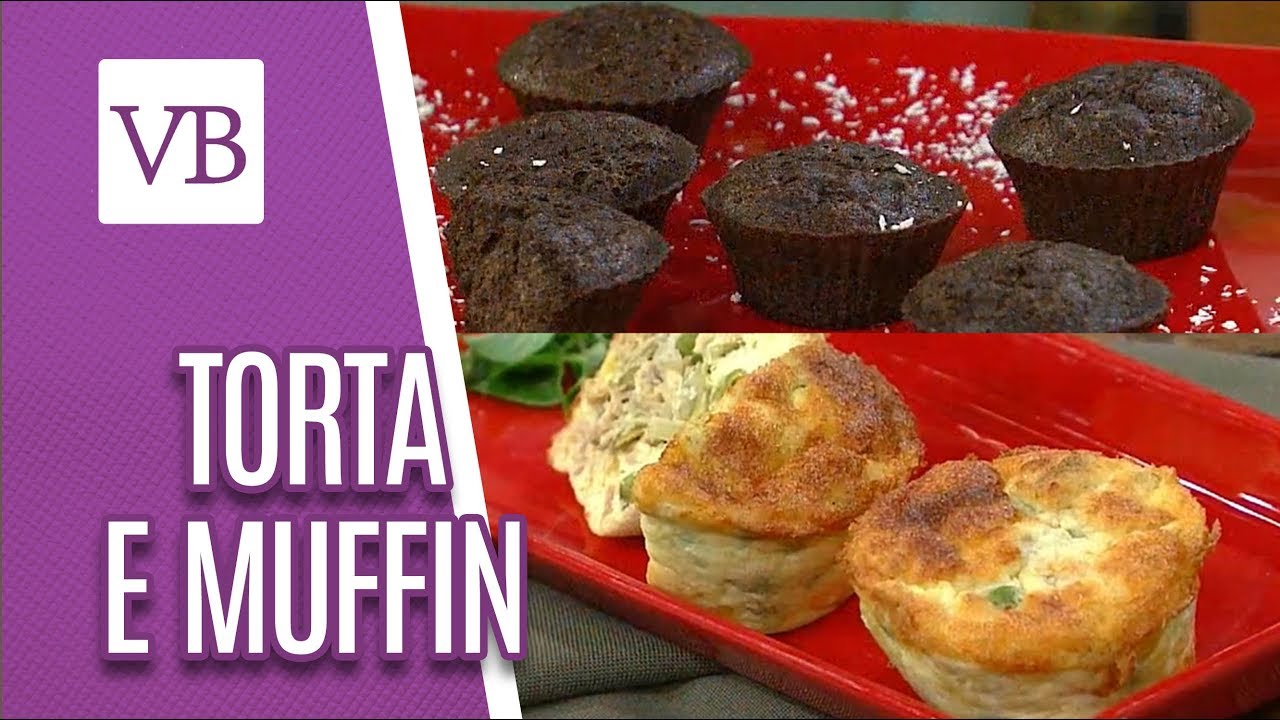 Torta de Atum Sem Farinha e Muffin de Chocolate com Coco - Você Bonita (04/05/18)