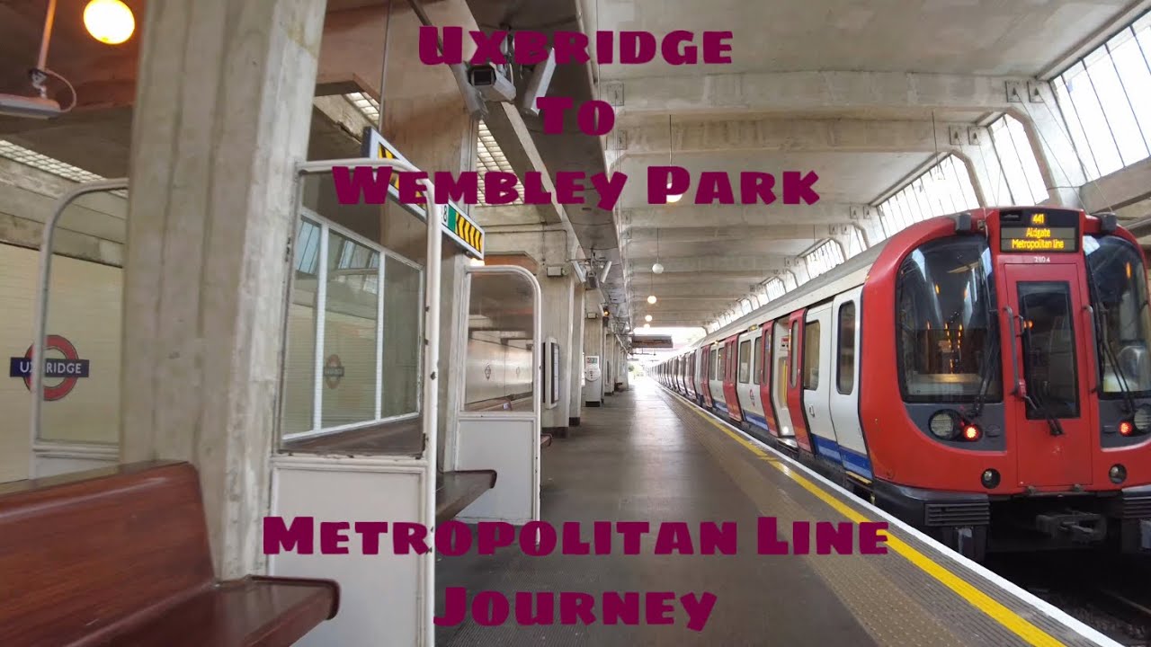LONDON UNDERGROUND JOURNEY | Uxbridge to Wembley Park