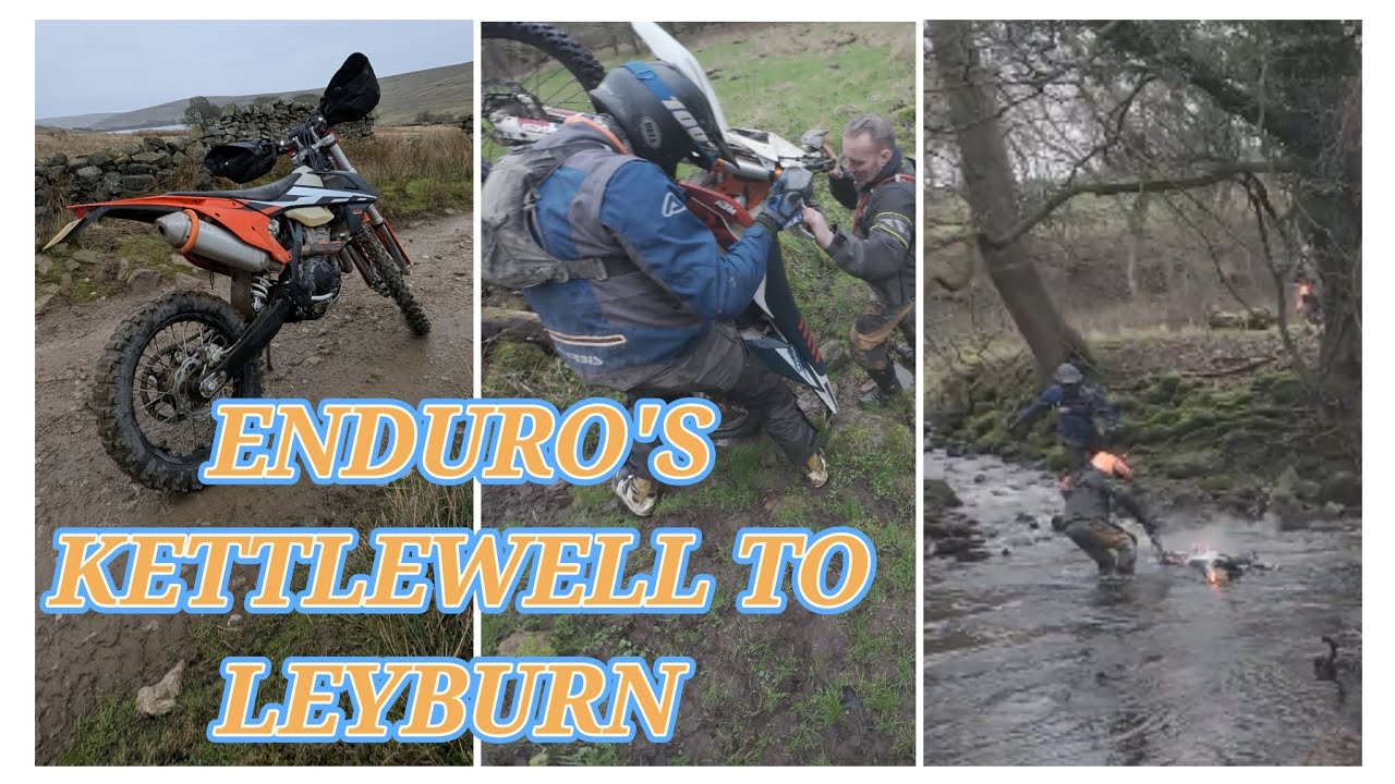 Greenlaning in the Yorkshire Dales – Kettlewell to Leyburn | KTM EXCF-350 | Drowned Bike 💦