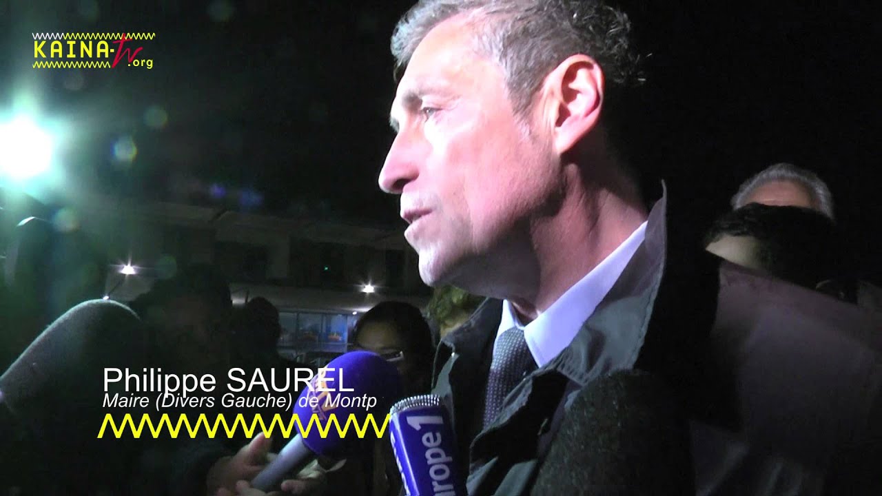 Philippe SAUREL, élu Maire de Montpellier