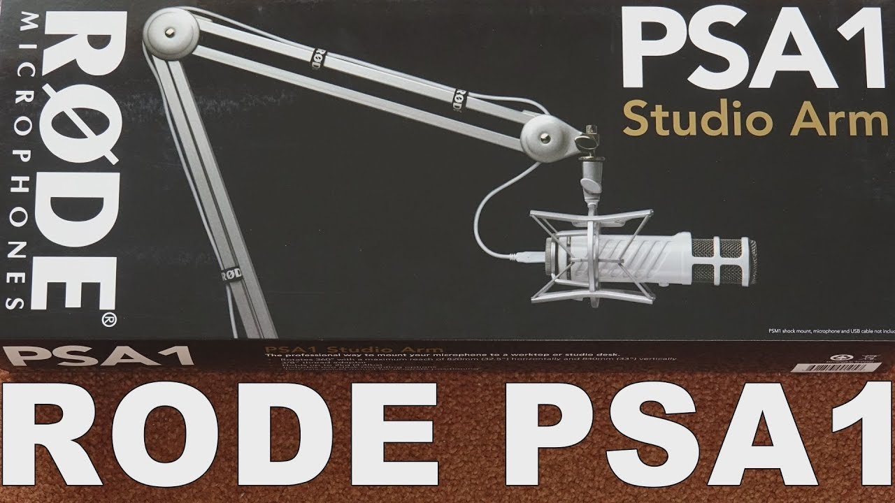 Rode PSA1 Studio Arm review and how to set it up