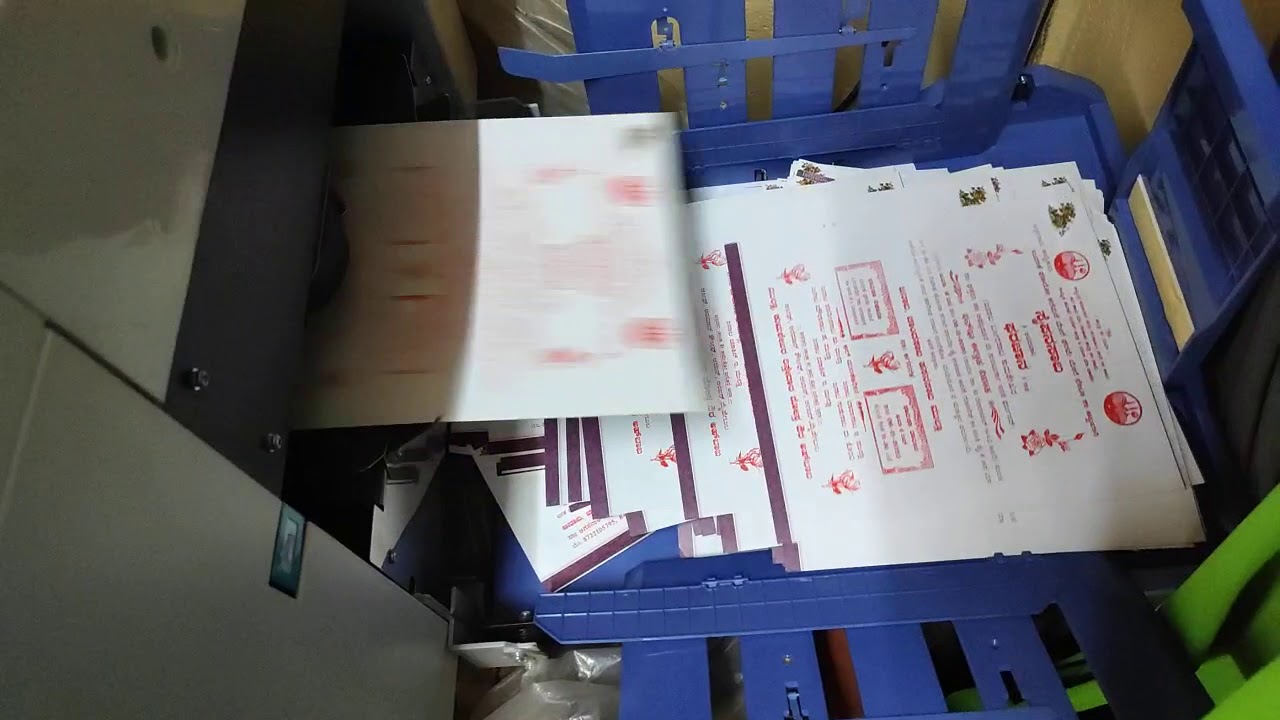 Blue Digital BPS 150 Marriage Card printing